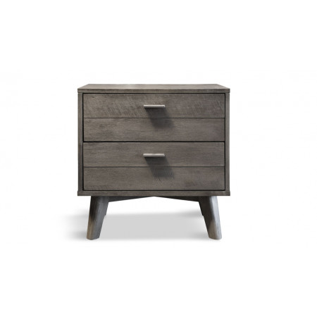 Big Save : Tủ 2 Ngăn Kéo - Màu Xám